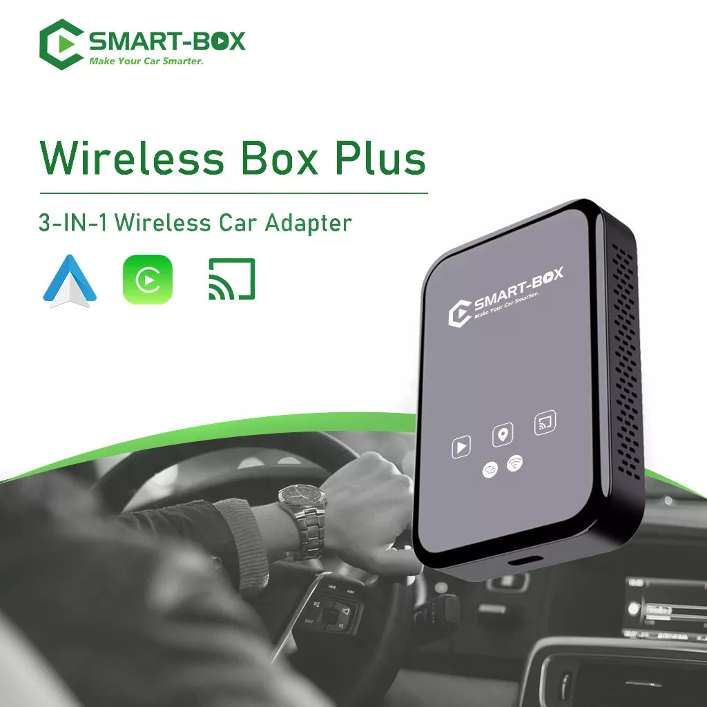 Wireless CarPlay&Android Auto Adapter with Mirroring