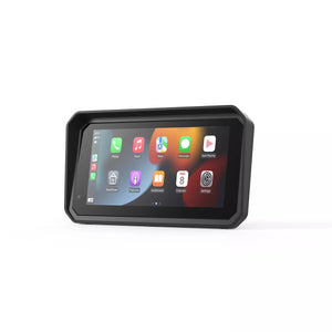 Pantalla CarPlay BM6/BM7 para BMW con carcasa resistente, vista lateral