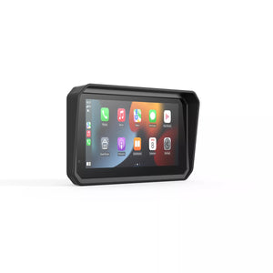 Pantalla CarPlay BM6/BM7 para BMW con esquinas reforzadas, vista lateral