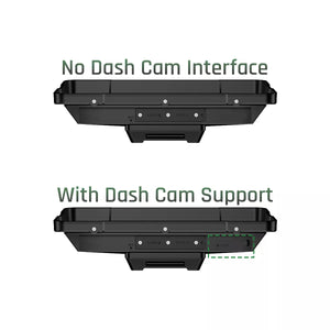 BM6/BM7 para BMW con y sin interfaz para dashcam, comparativa de conexiones