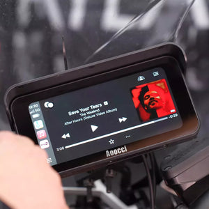 CarPlay Moto C6 Pro - Interfaz de Música Apple CarPlay en Dashcam