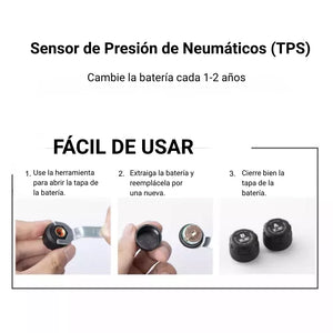 Sensor TPMS Moto - Guía de Cambio de Batería para Sistema de Presión de Neumáticos