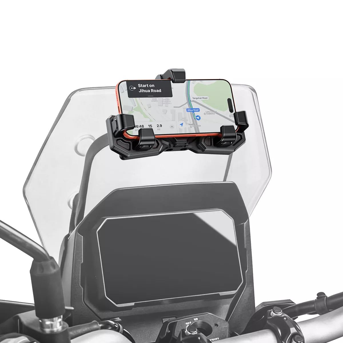 oporte de Móvil para Moto con Carga Inalámbrica 15W