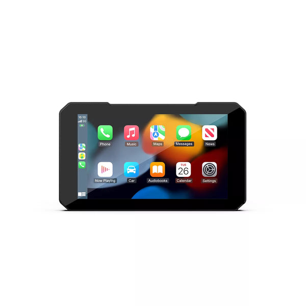 C3 Inalámbrica CarPlay Moto 5" Pantalla Táctil con Bluetooth