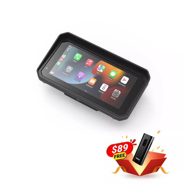 BM6/BM7 CarPlay moto BMW - Sistema de navegación OEM & control del volante