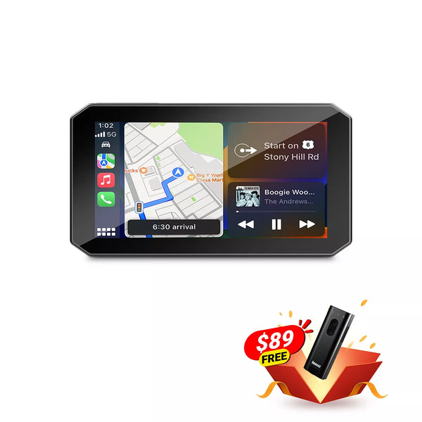 BX CarPlay Moto con Dashcam & smart BSD