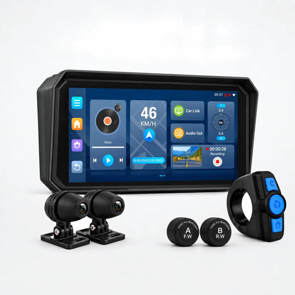 Aoocci U6/U7 Moto GPS : Android 15.0,  6 pulgadas / 7 pulgadas pantalla & navegación offline