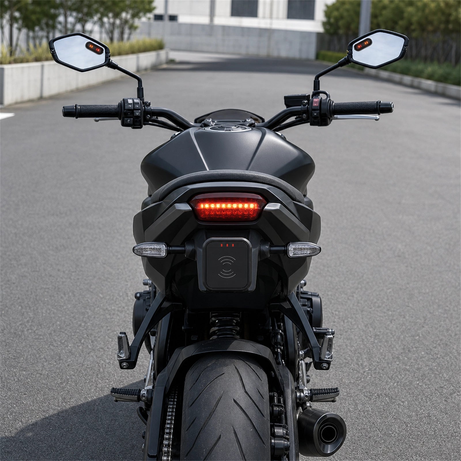 Radar BSD Aoocci para Moto con Detección de Puntos Ciegos & Asistencia de Cambio de Carril