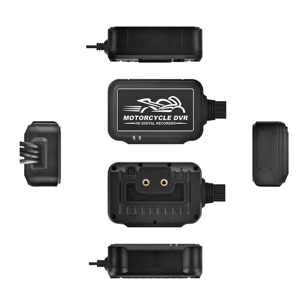 Aoocci C4 Motorbike Dashcam Delantero Trasero 1080P con Navegación GPS