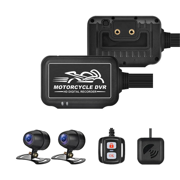 Aoocci C4 Motorbike Dashcam Delantero Trasero 1080P con Navegación GPS
